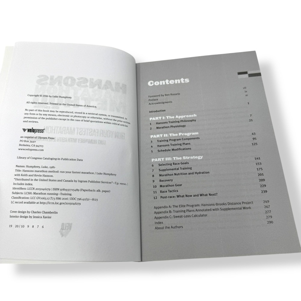 Hansons Marathon Method: Run Your Fastest Marathon by Luke Humphrey (paperback) - Picture 2 of 6